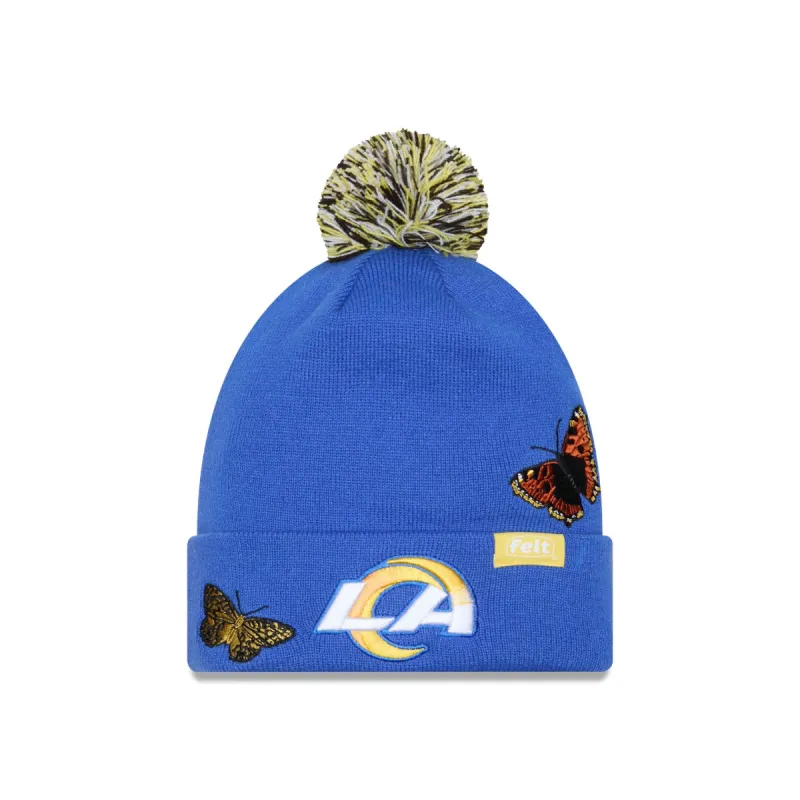 FELT x Los Angeles Rams Pom Knit Hat sold by New Era