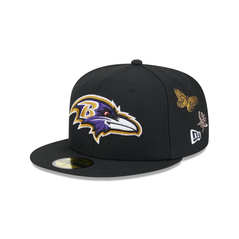 FELT x Baltimore Ravens 59FIFTY Fitted Hat sold by New Era