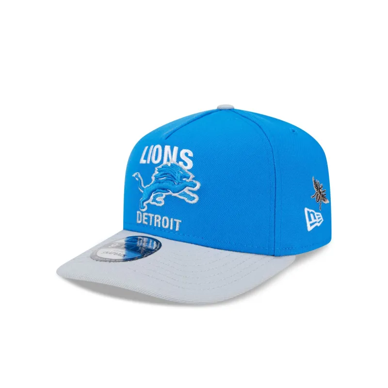 FELT x Detroit Lions 9FIFTY A-Frame Snapback Hat sold by New Era