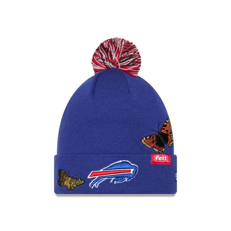 FELT x Buffalo Bills Pom Knit Hat sold by New Era