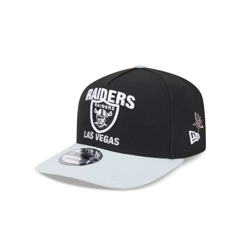 FELT x Las Vegas Raiders 9FIFTY A-Frame Snapback Hat sold by New Era