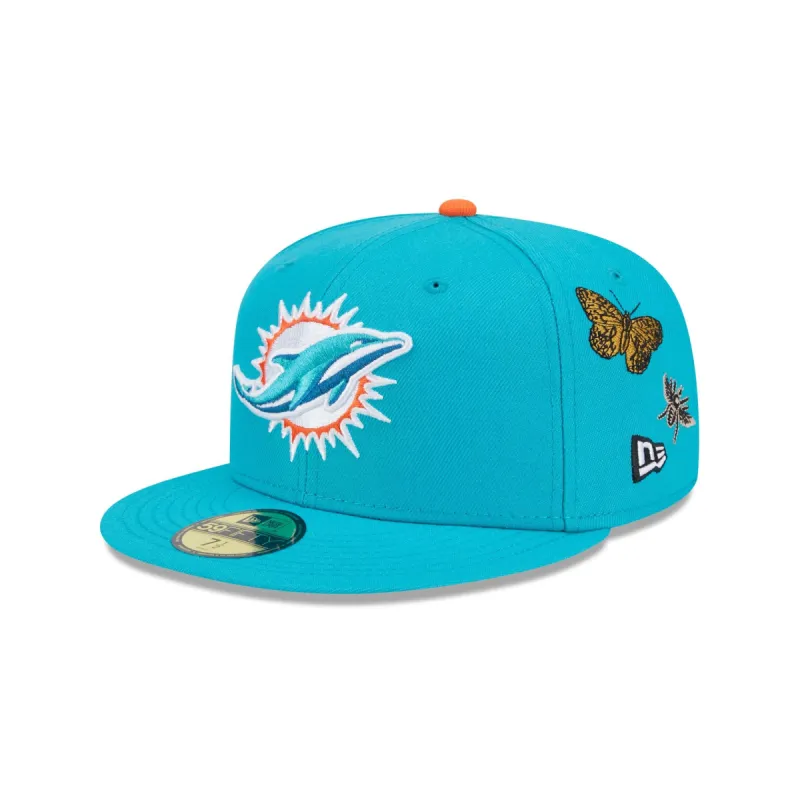 FELT x Miami Dolphins 59FIFTY Fitted Hat sold by New Era