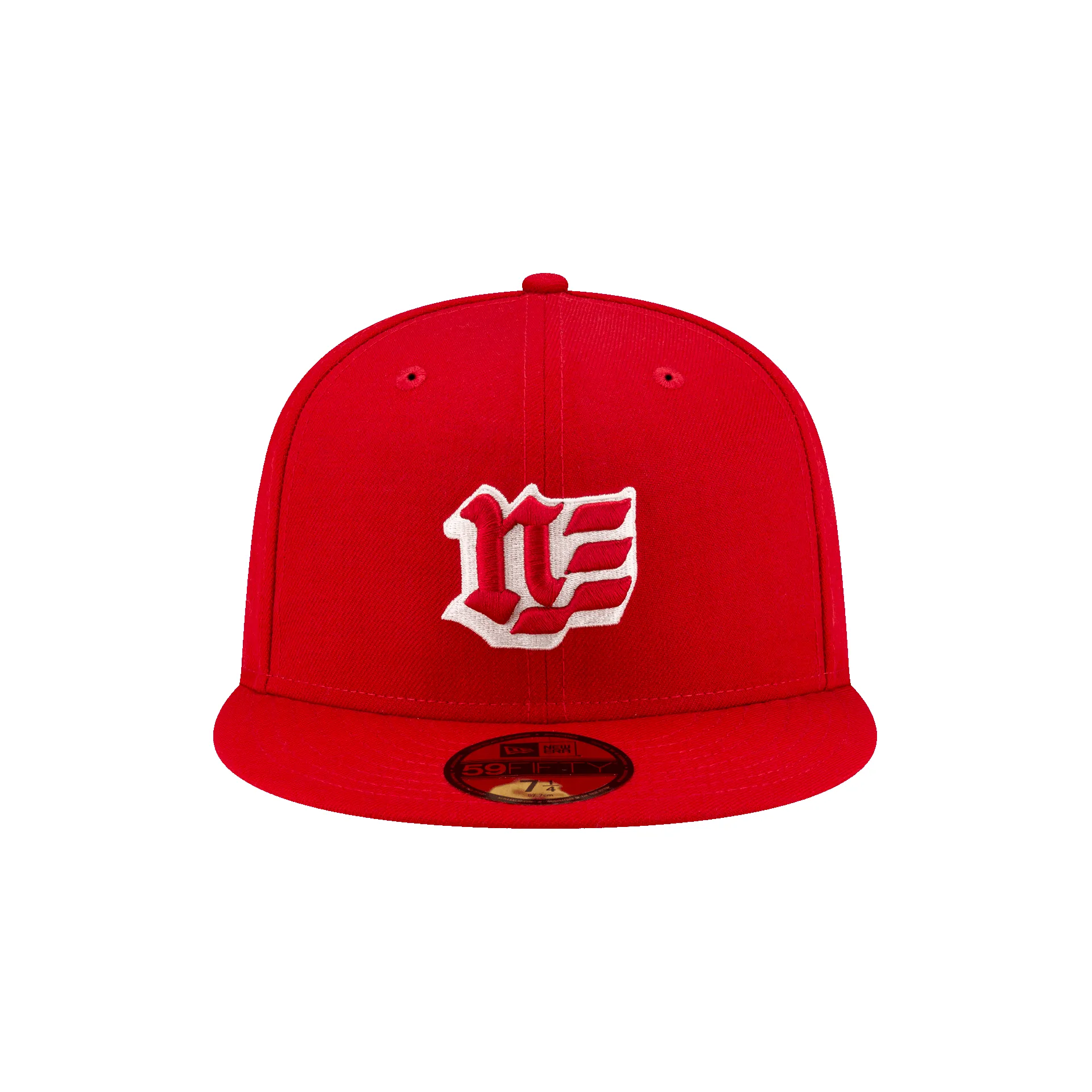 Brand New Era Blackletter Scarlet 59FIFTY Fitted Hat sold by New Era product image thumbnail 2
