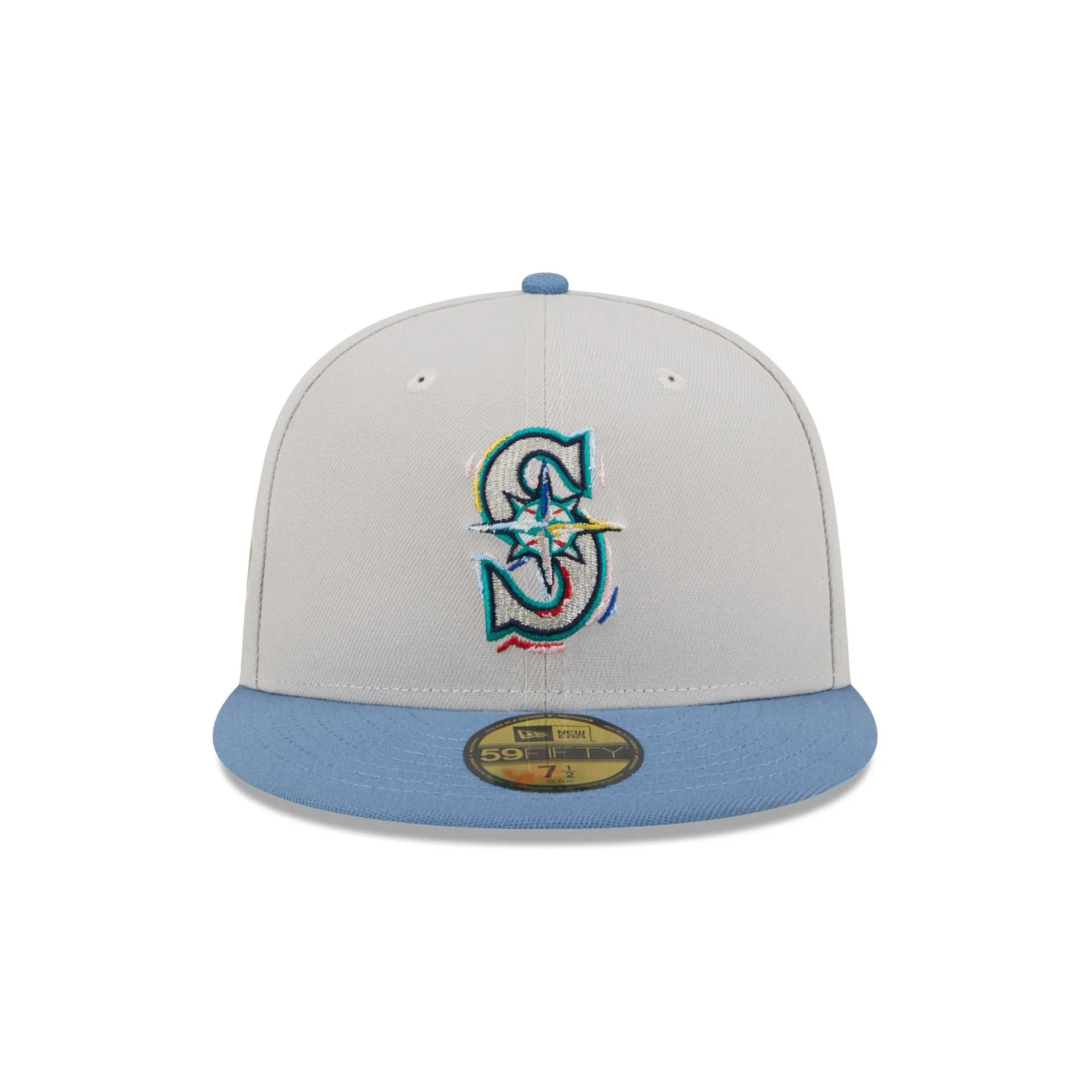 Seattle Mariners Color Brush 59FIFTY Fitted Hat sold by New Era product image thumbnail 2