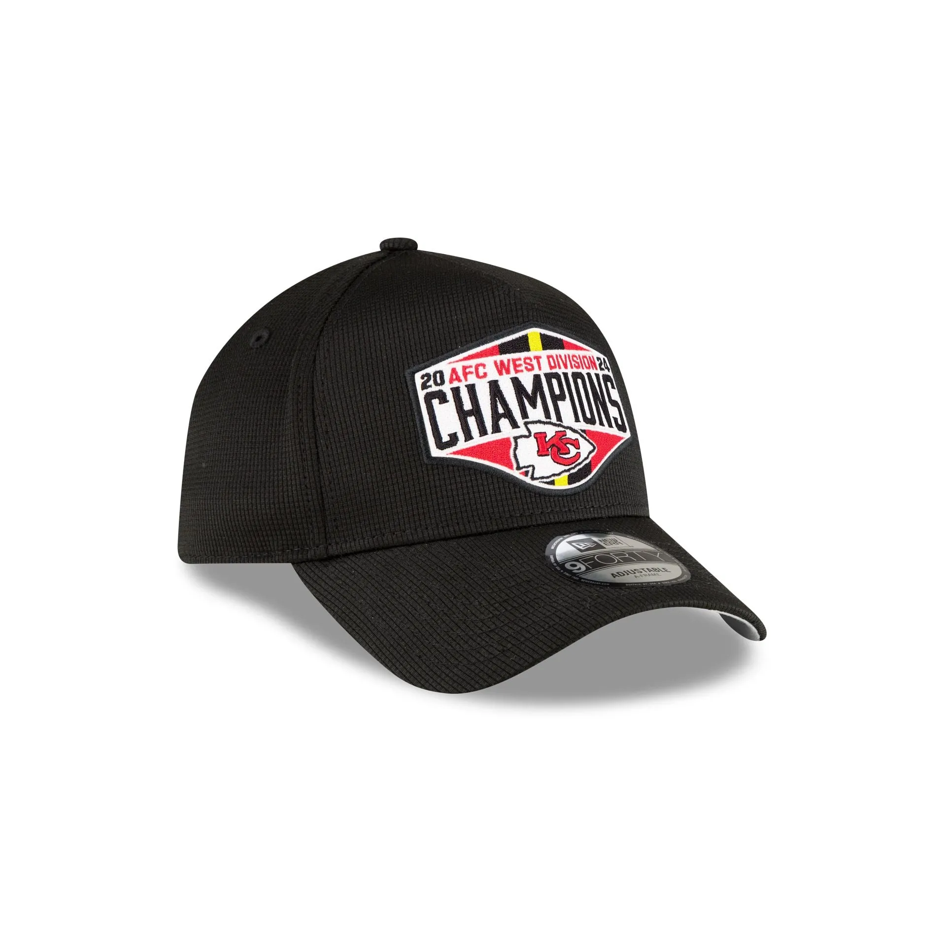 Kansas City Chiefs 2024 Division Champion Locker Room 9FORTY A-Frame Snapback Hat sold by New Era product image thumbnail 3