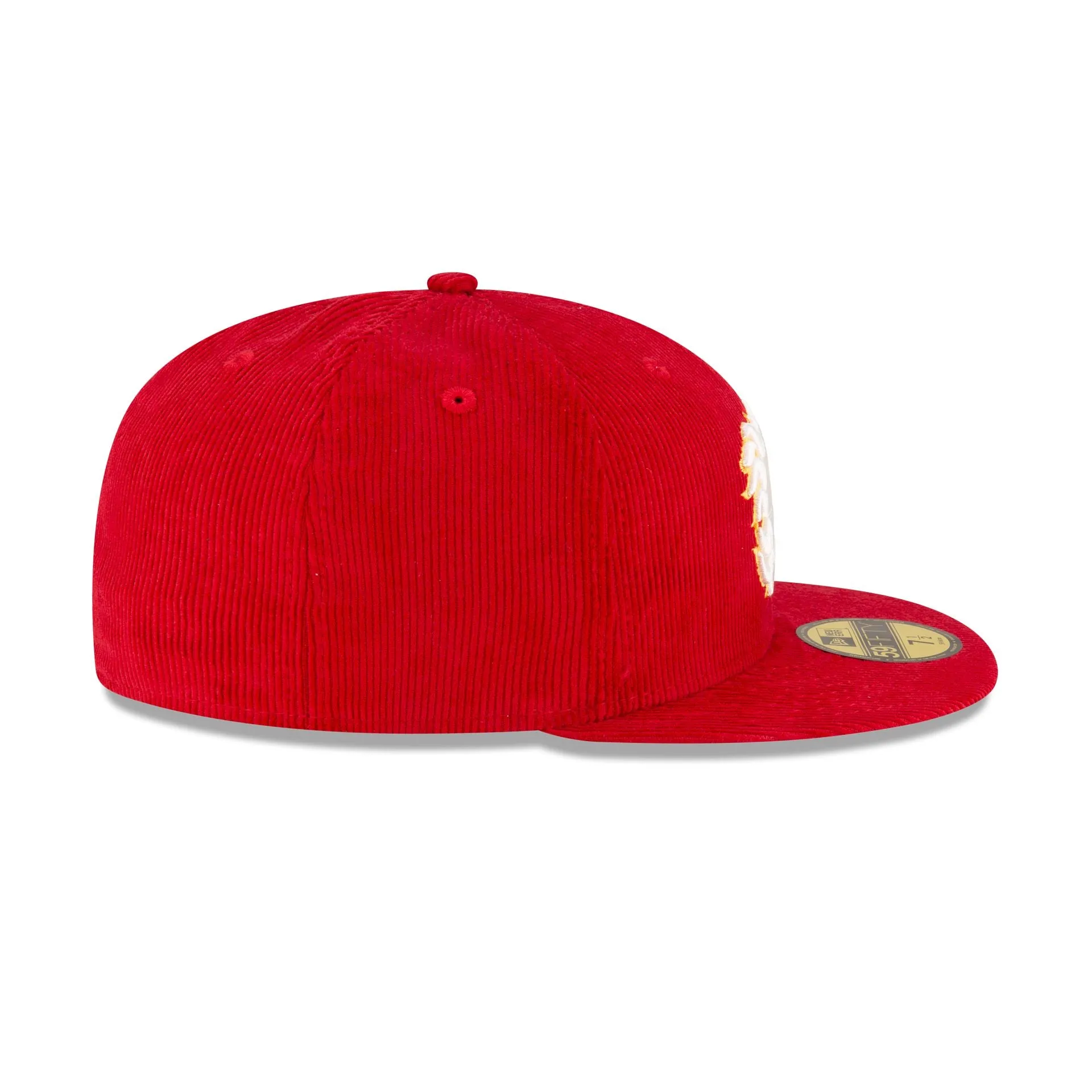 Just Caps Corduroy Calgary Flames 59FIFTY Fitted Hat sold by New Era product image thumbnail 5