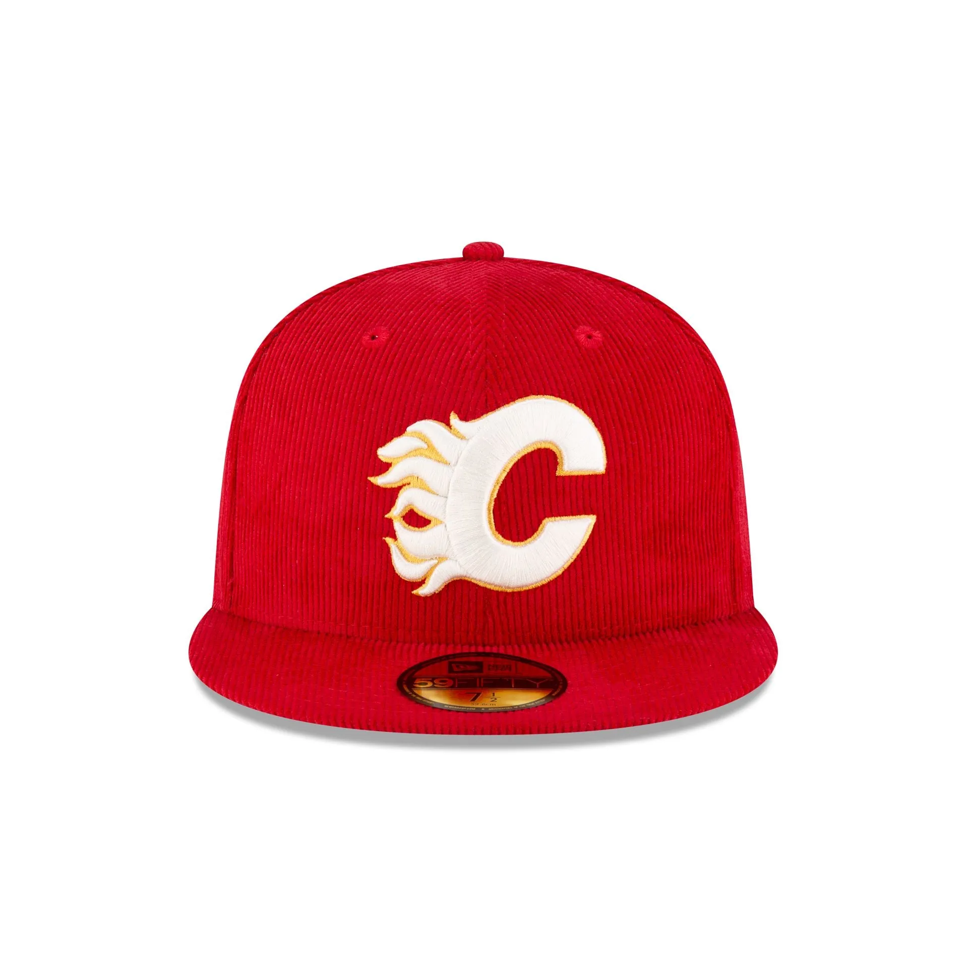 Just Caps Corduroy Calgary Flames 59FIFTY Fitted Hat sold by New Era product image thumbnail 2