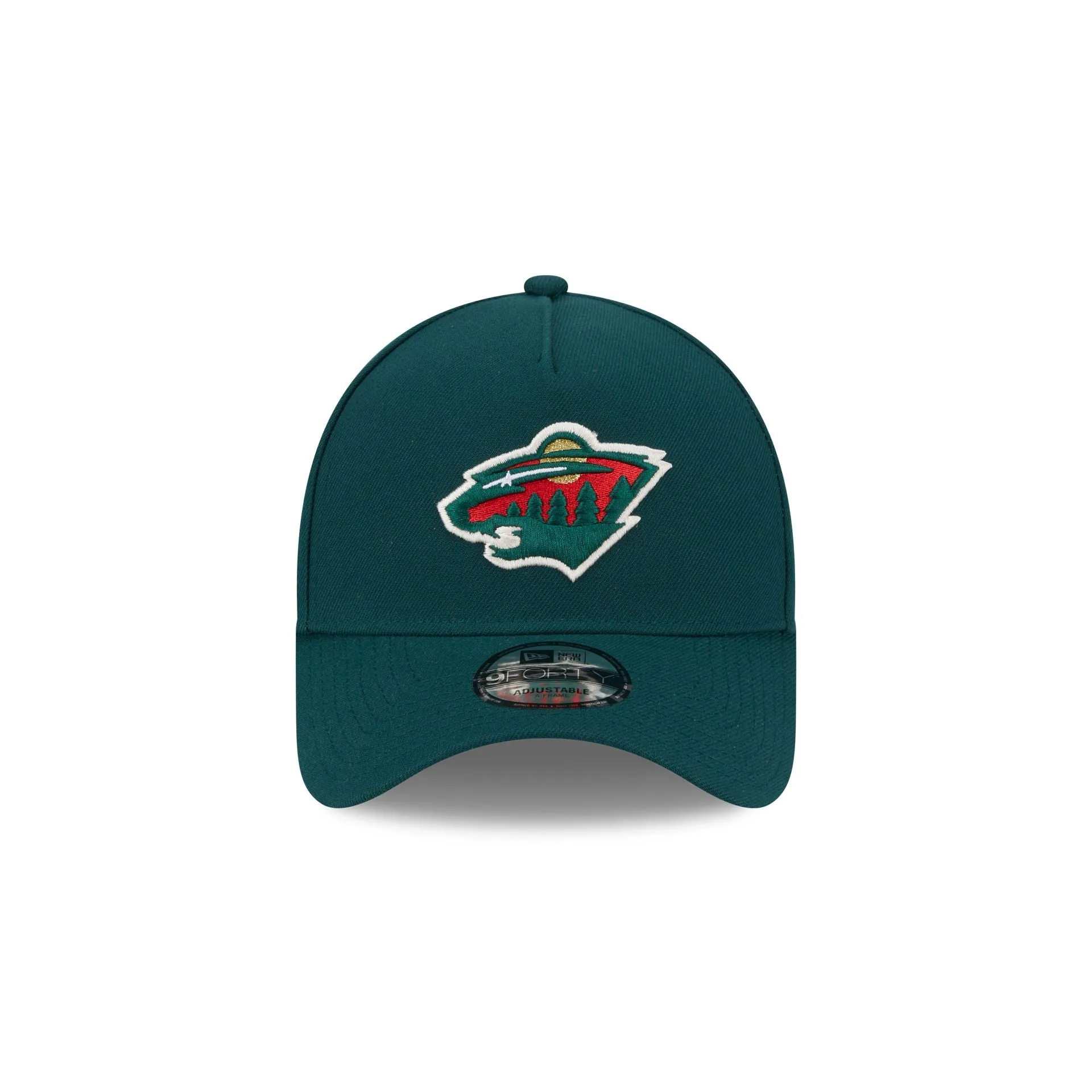 Minnesota Wild Team 9FORTY A-Frame Snapback Hat sold by New Era product image thumbnail 2