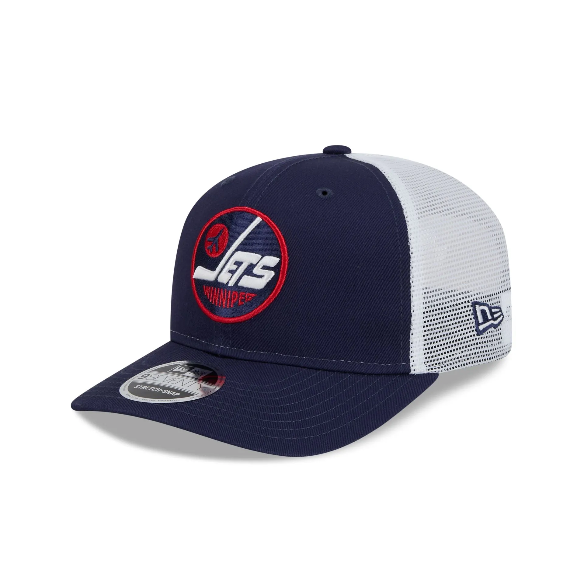 Winnipeg Jets Navy Team 9SEVENTY Trucker Hat sold by New Era