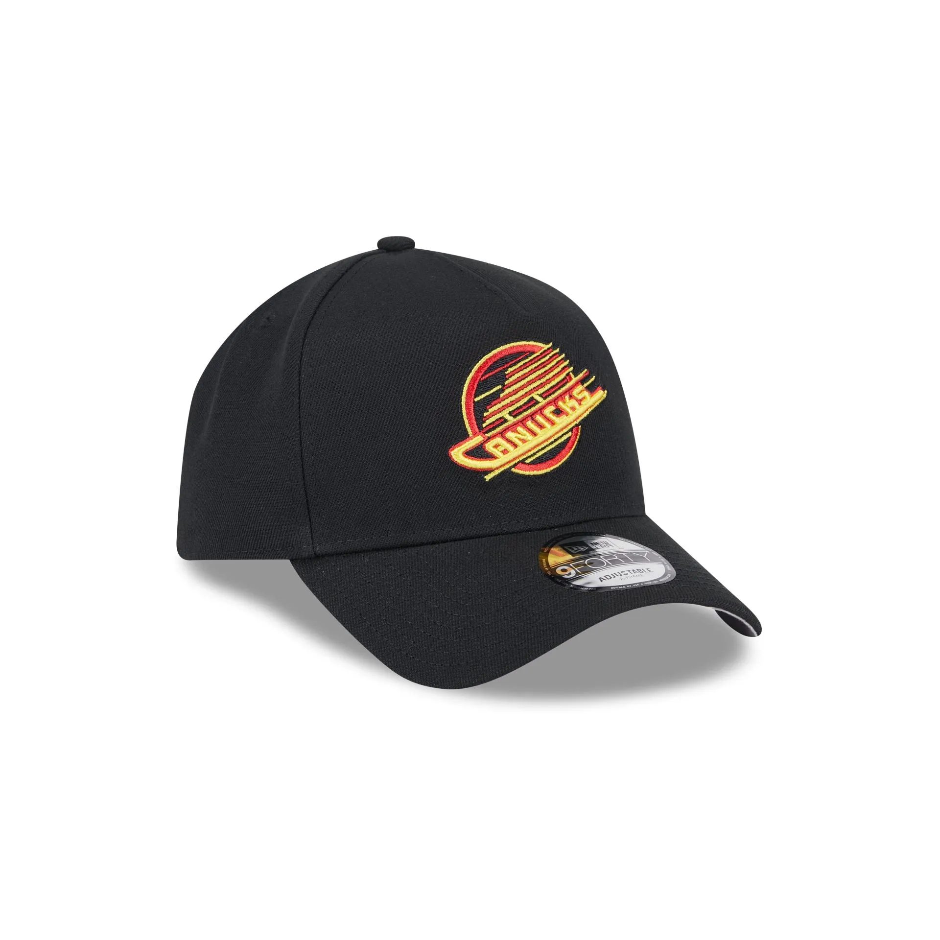 Vancouver Canucks Black Team 9FORTY A-Frame Snapback Hat sold by New Era product image thumbnail 3