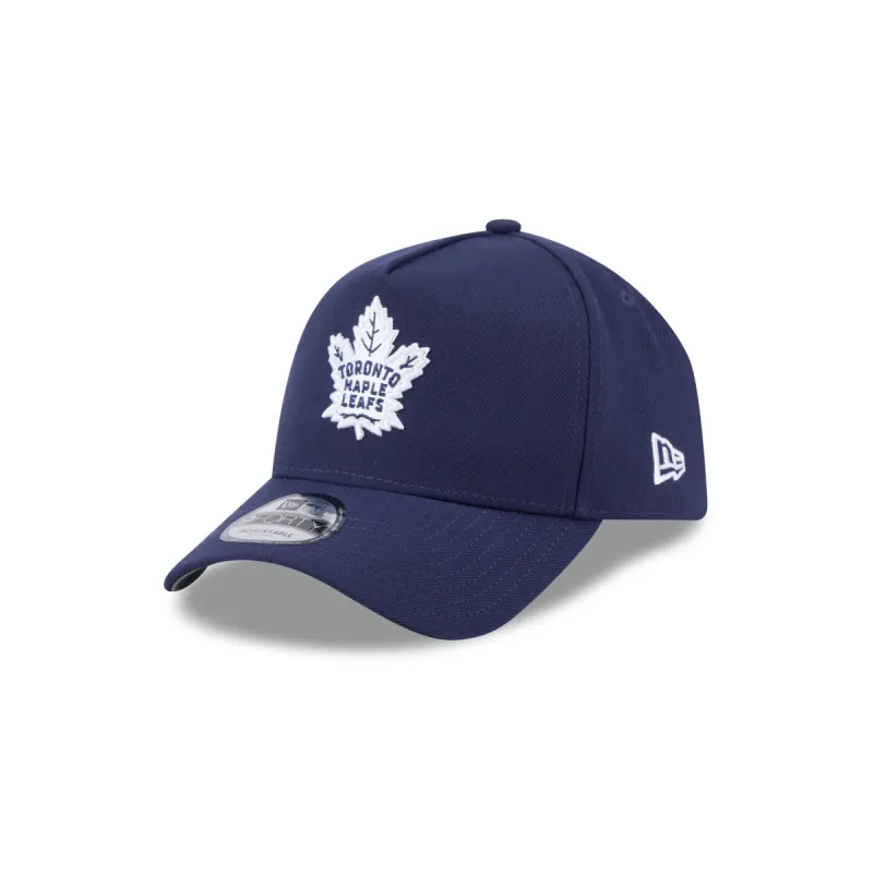 Toronto Maple Leafs Team 9FORTY A-Frame Snapback Hat sold by New Era