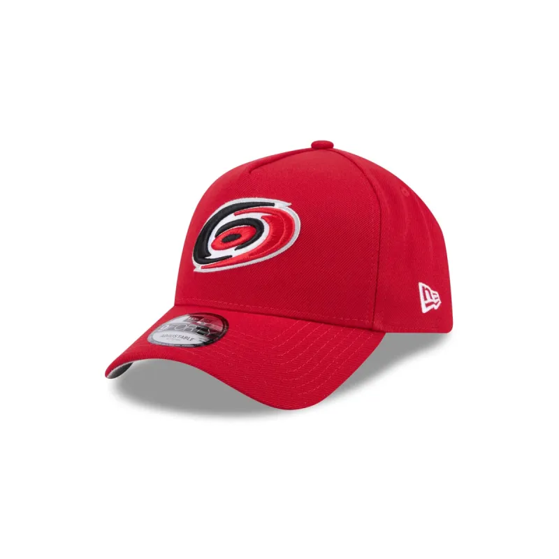 Carolina Hurricanes Team 9FORTY A-Frame Snapback Hat sold by New Era