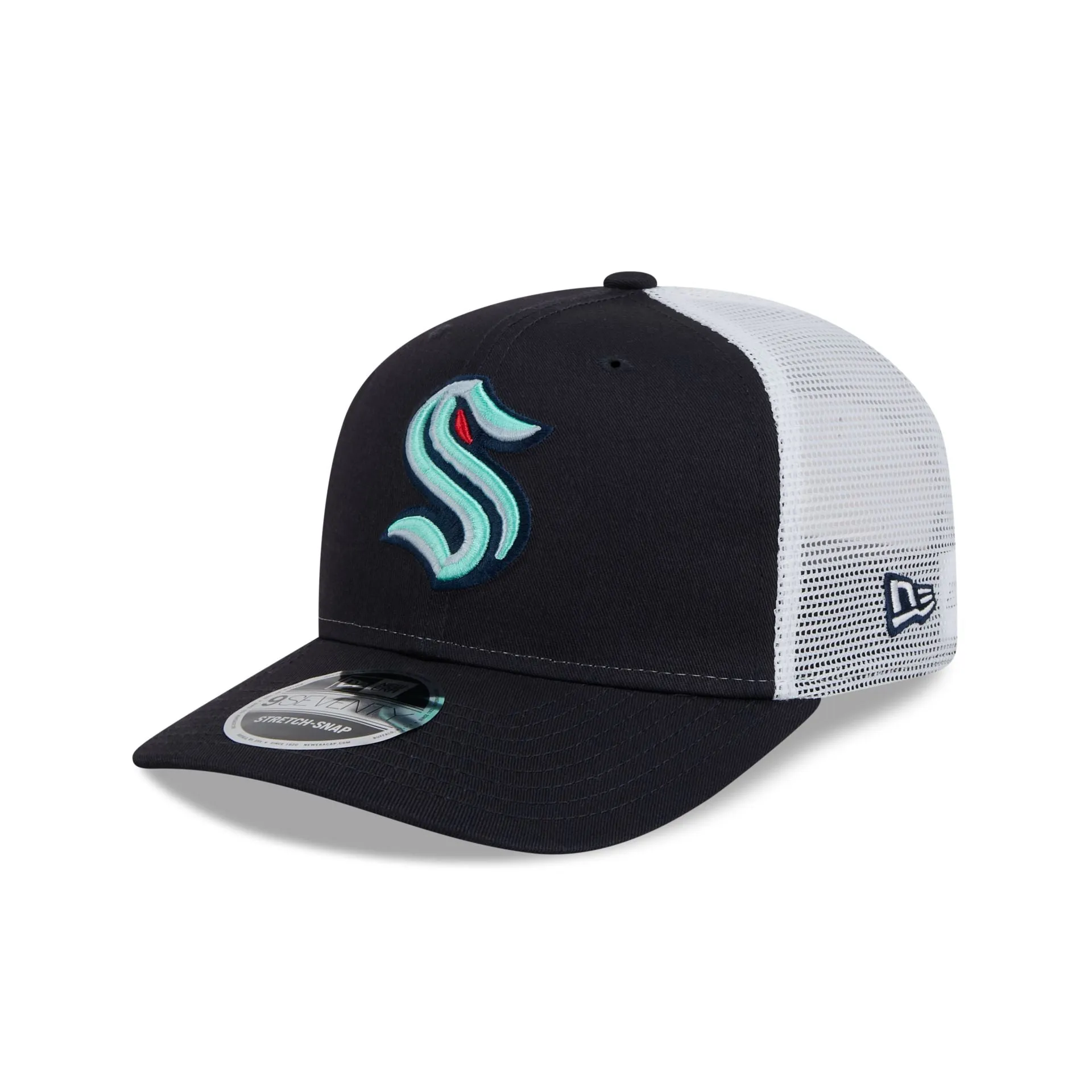 Seattle Kraken Team 9SEVENTY Trucker Hat sold by New Era