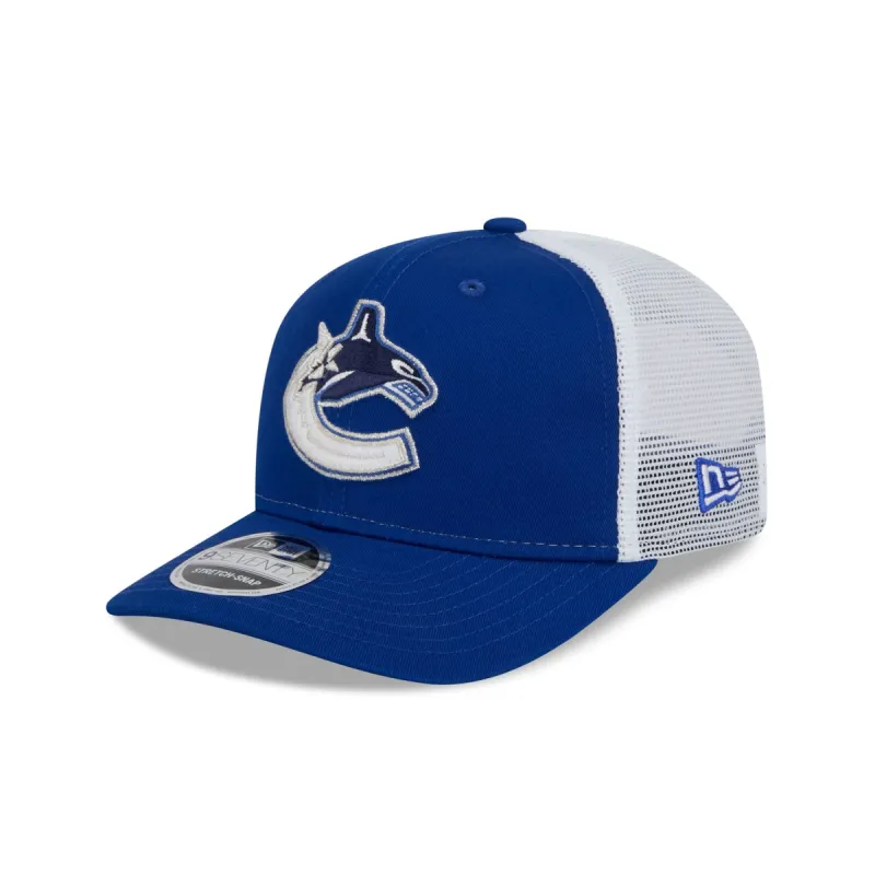 Vancouver Canucks Team 9SEVENTY Trucker Hat sold by New Era