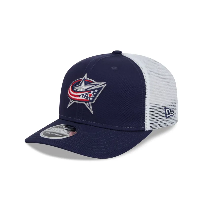 Columbus Blue Jackets Team 9SEVENTY Trucker Hat sold by New Era