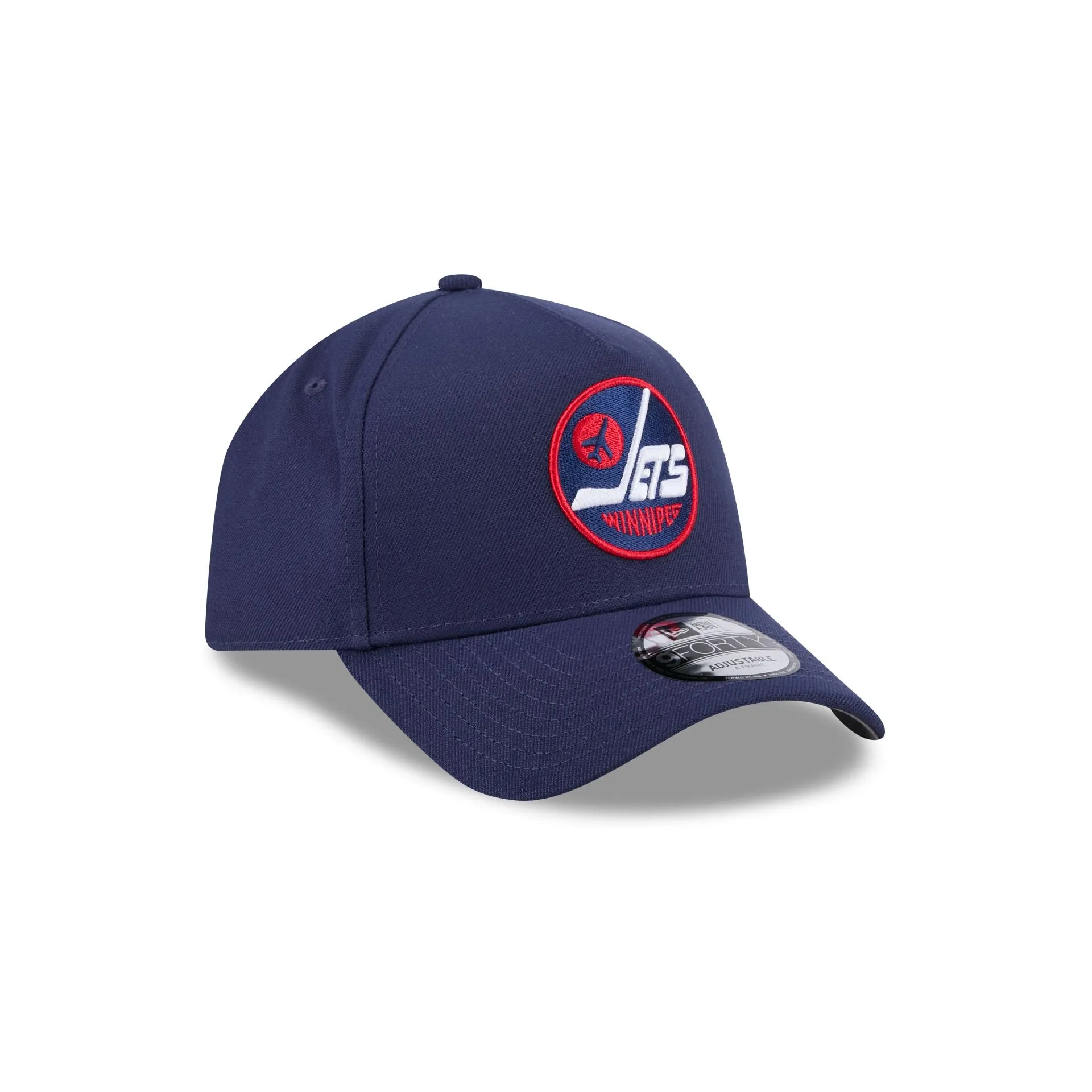 Winnipeg Jets Navy Team 9FORTY A-Frame Snapback Hat sold by New Era product image thumbnail 3