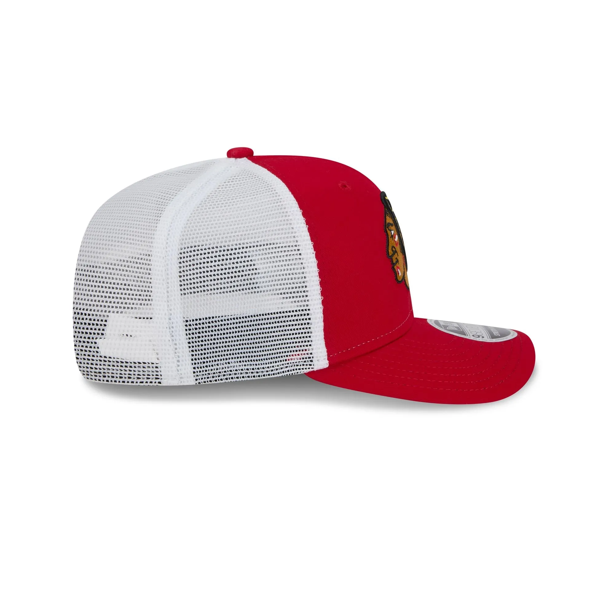 Chicago Blackhawks Red Team 9SEVENTY Trucker Hat sold by New Era product image thumbnail 5