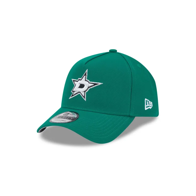 Dallas Stars Team 9FORTY A-Frame Snapback Hat sold by New Era