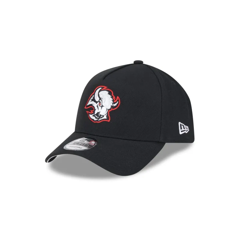Buffalo Sabres Black Team 9FORTY A-Frame Snapback Hat sold by New Era