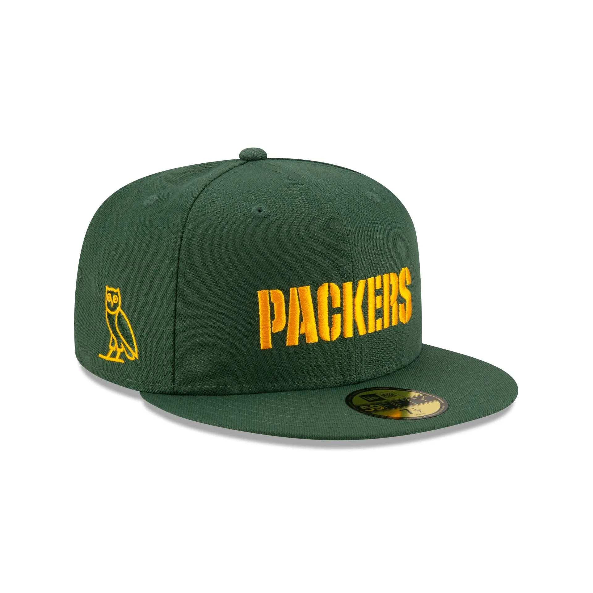 OVO x Green Bay Packers 59FIFTY Fitted Hat sold by New Era