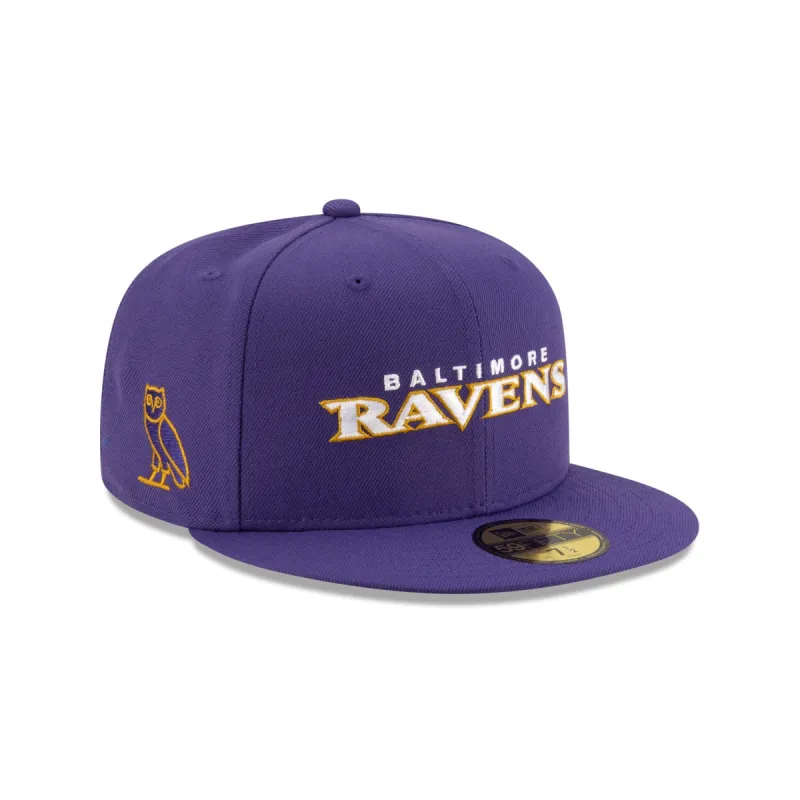 OVO x Baltimore Ravens 59FIFTY Fitted Hat sold by New Era