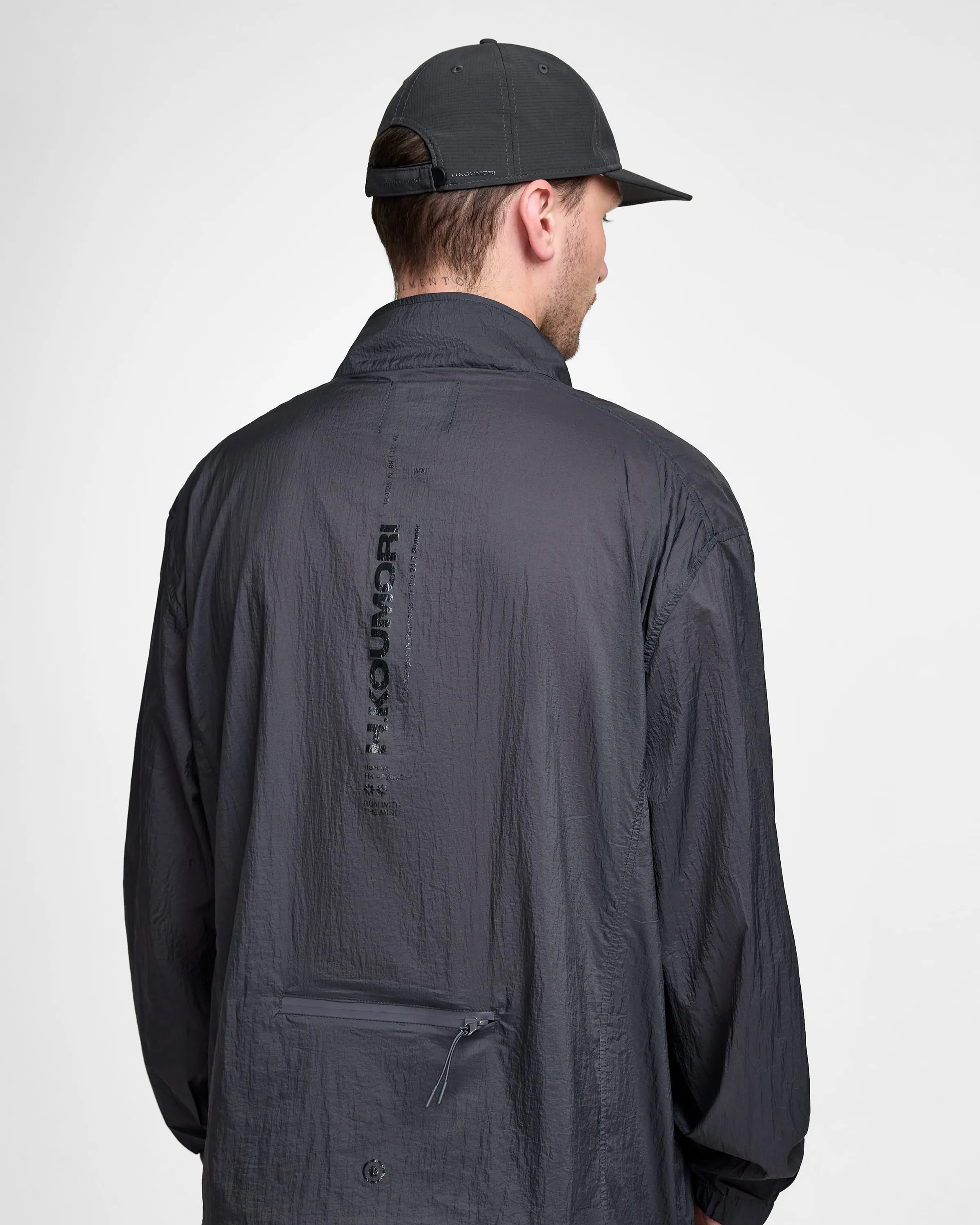 Hermanos Koumori Gray Track Jacket sold by New Era product image thumbnail 4