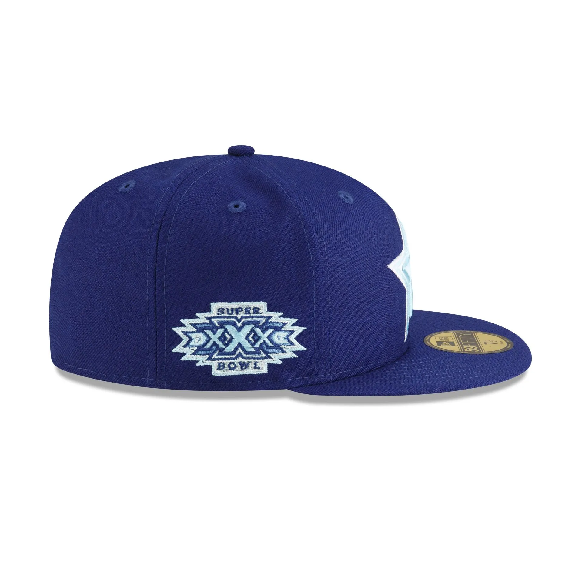 Just Caps Dark Royal Dallas Cowboys 59FIFTY Fitted Hat sold by New Era product image thumbnail 4
