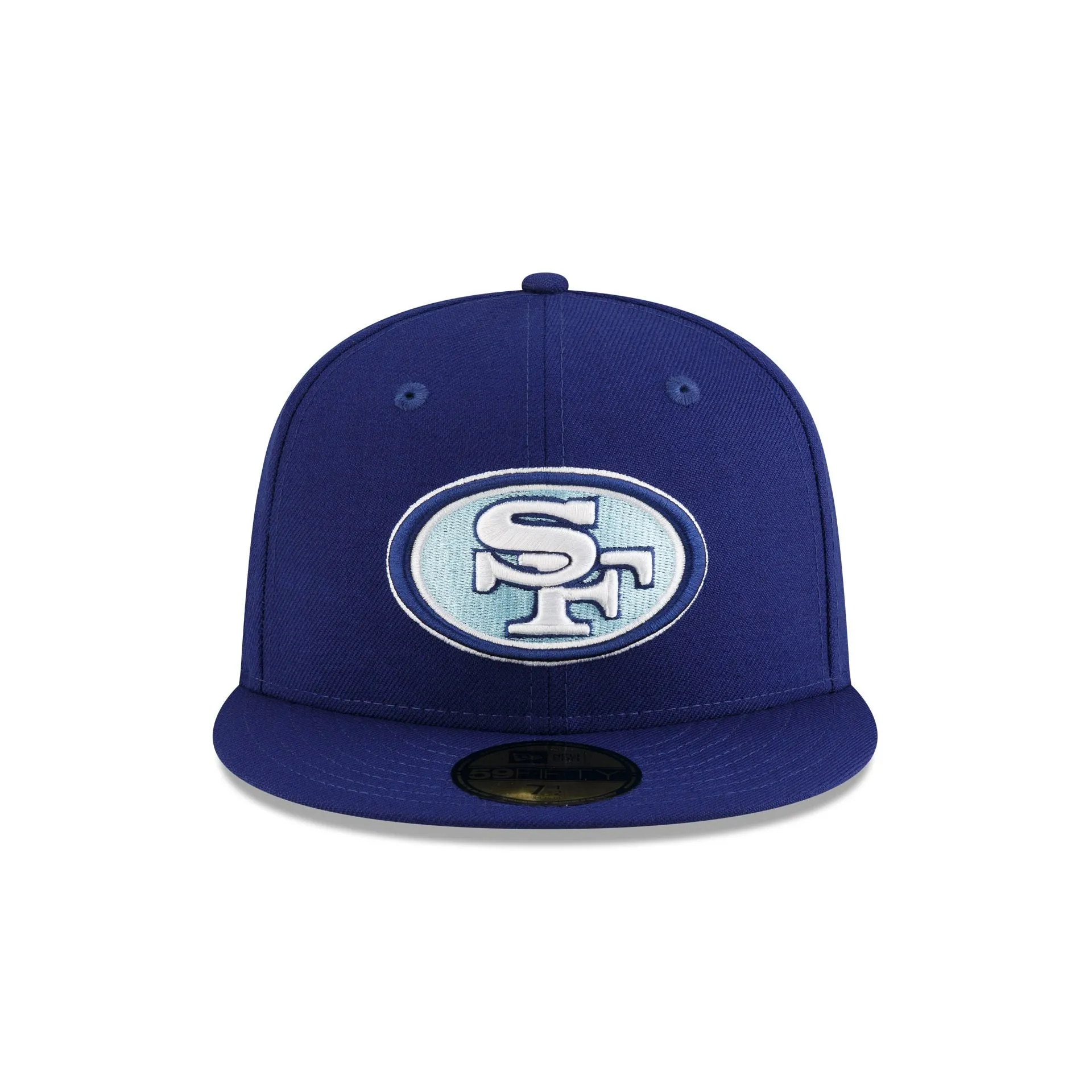 Just Caps Dark Royal San Francisco 49ers 59FIFTY Fitted Hat sold by New Era product image thumbnail 2
