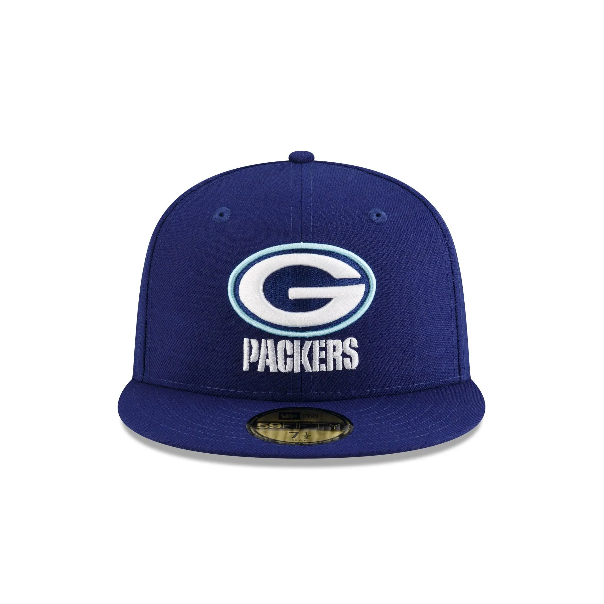 Just Caps Dark Royal Green Bay Packers 59FIFTY Fitted Hat sold by New Era product image thumbnail 2