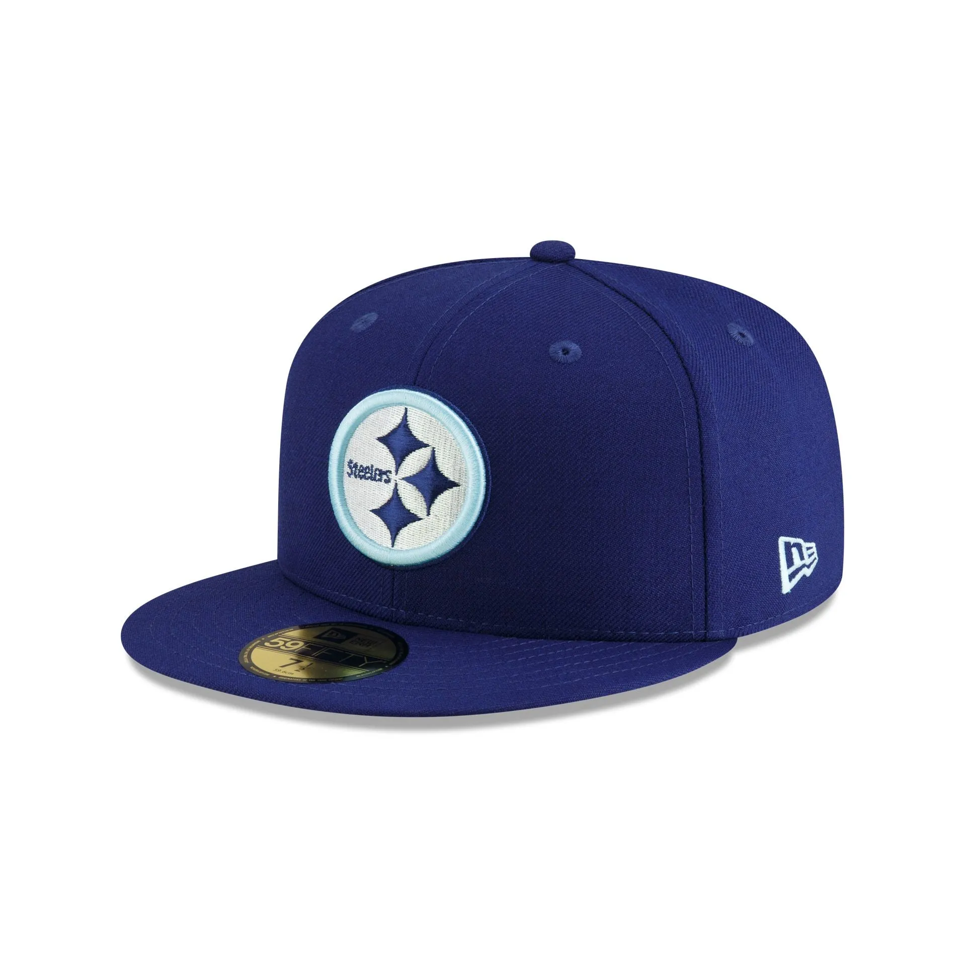 Just Caps Dark Royal Pittsburgh Steelers 59FIFTY Fitted Hat sold by New Era product image thumbnail 3