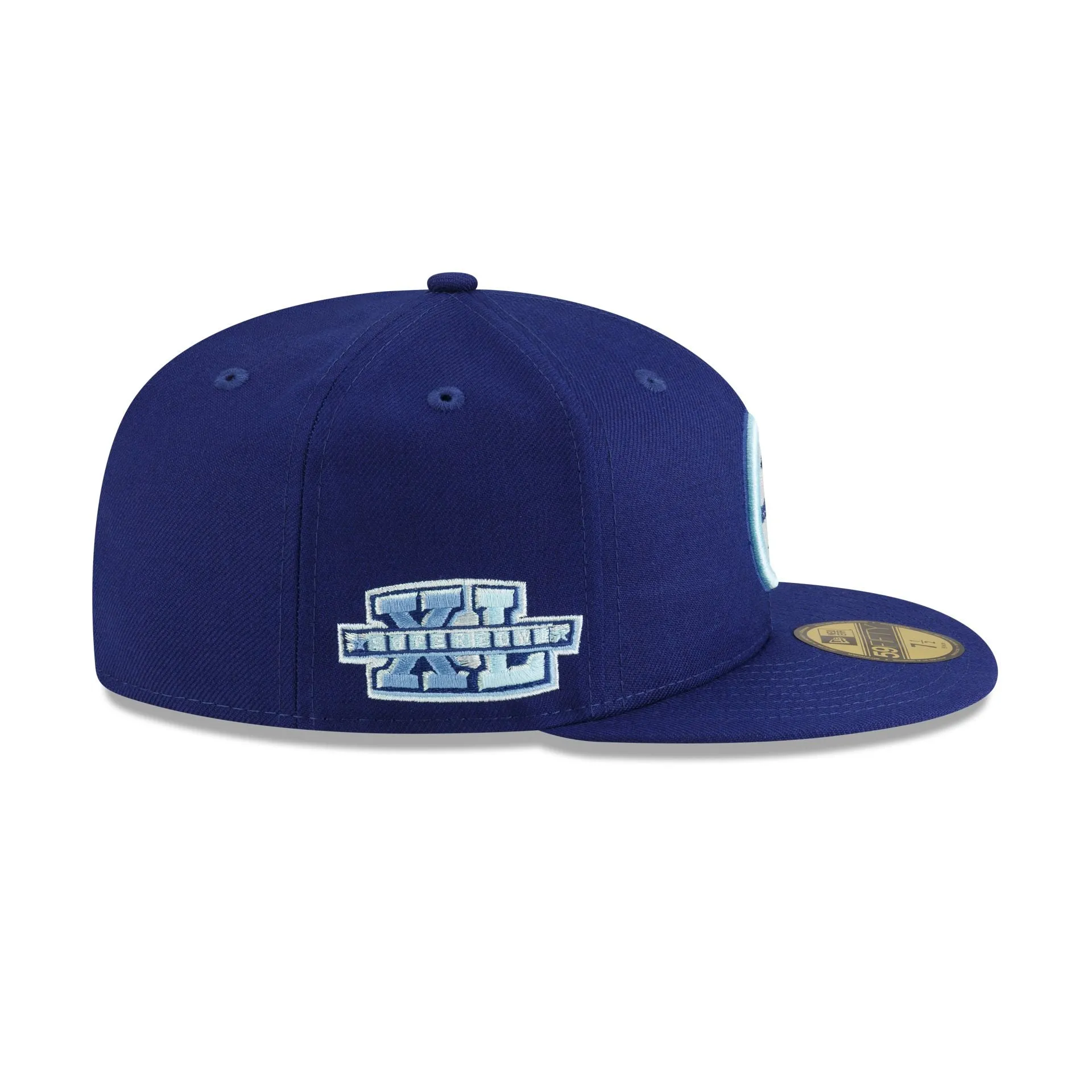 Just Caps Dark Royal Pittsburgh Steelers 59FIFTY Fitted Hat sold by New Era product image thumbnail 4