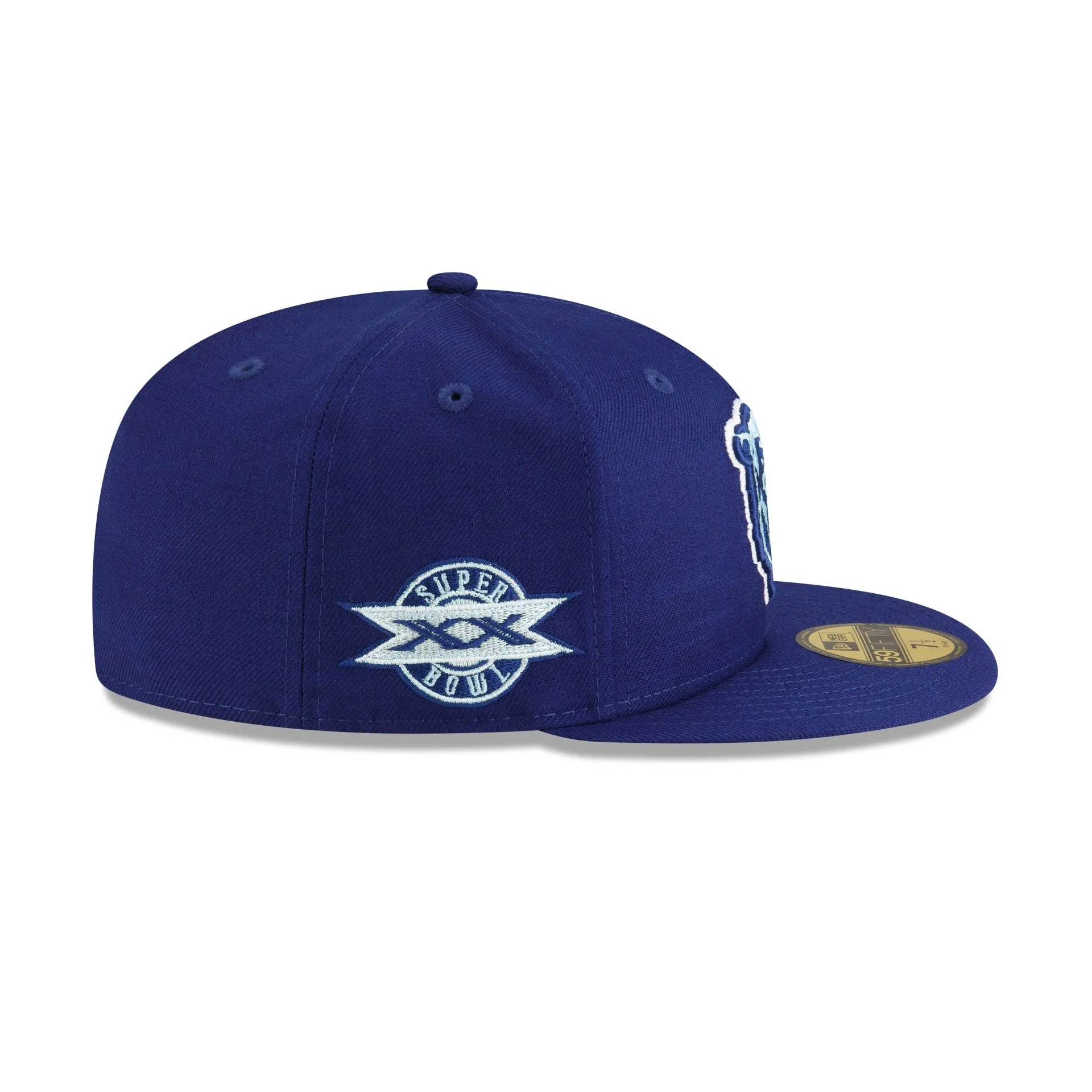 Just Caps Dark Royal Chicago Bears 59FIFTY Fitted Hat sold by New Era product image thumbnail 4