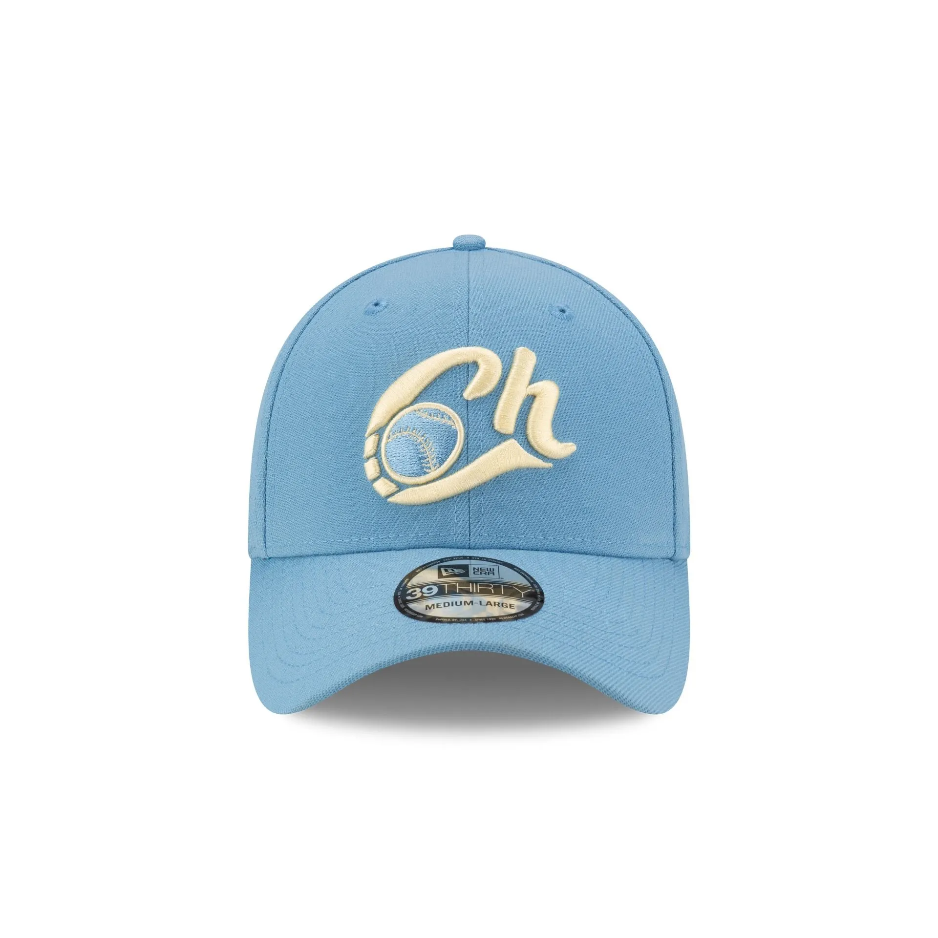 Charros De Jalisco Sky Blue 39THIRTY Stretch Fit Hat sold by New Era product image thumbnail 2