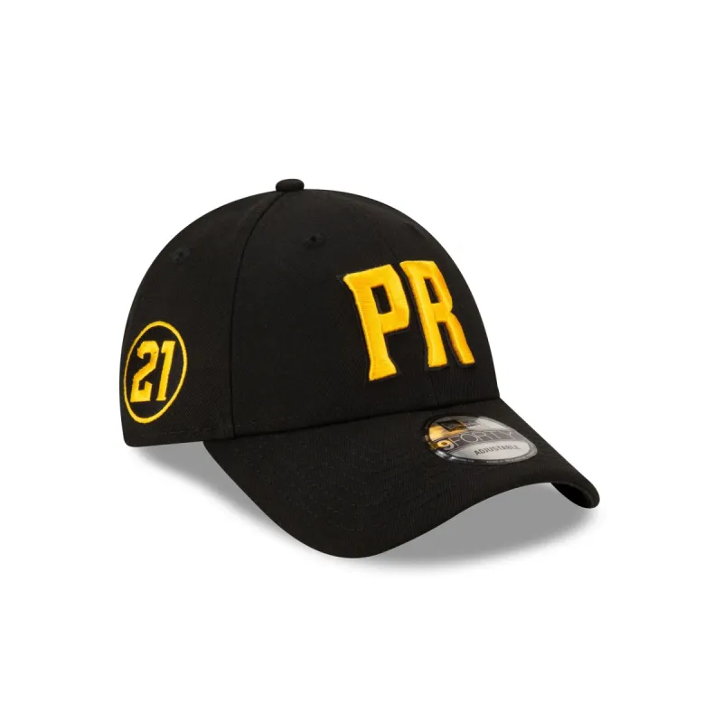 Puerto Rico Black 9FORTY Snapback Hat sold by New Era
