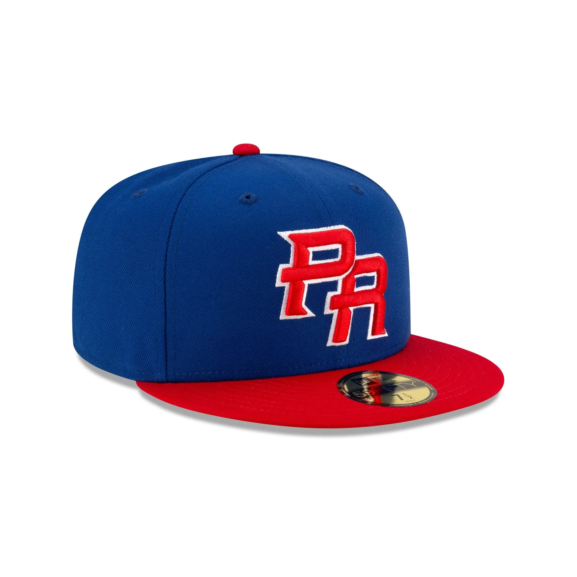 Puerto Rico Royal Blue Alt 59FIFTY Fitted Hat sold by New Era product image thumbnail 3