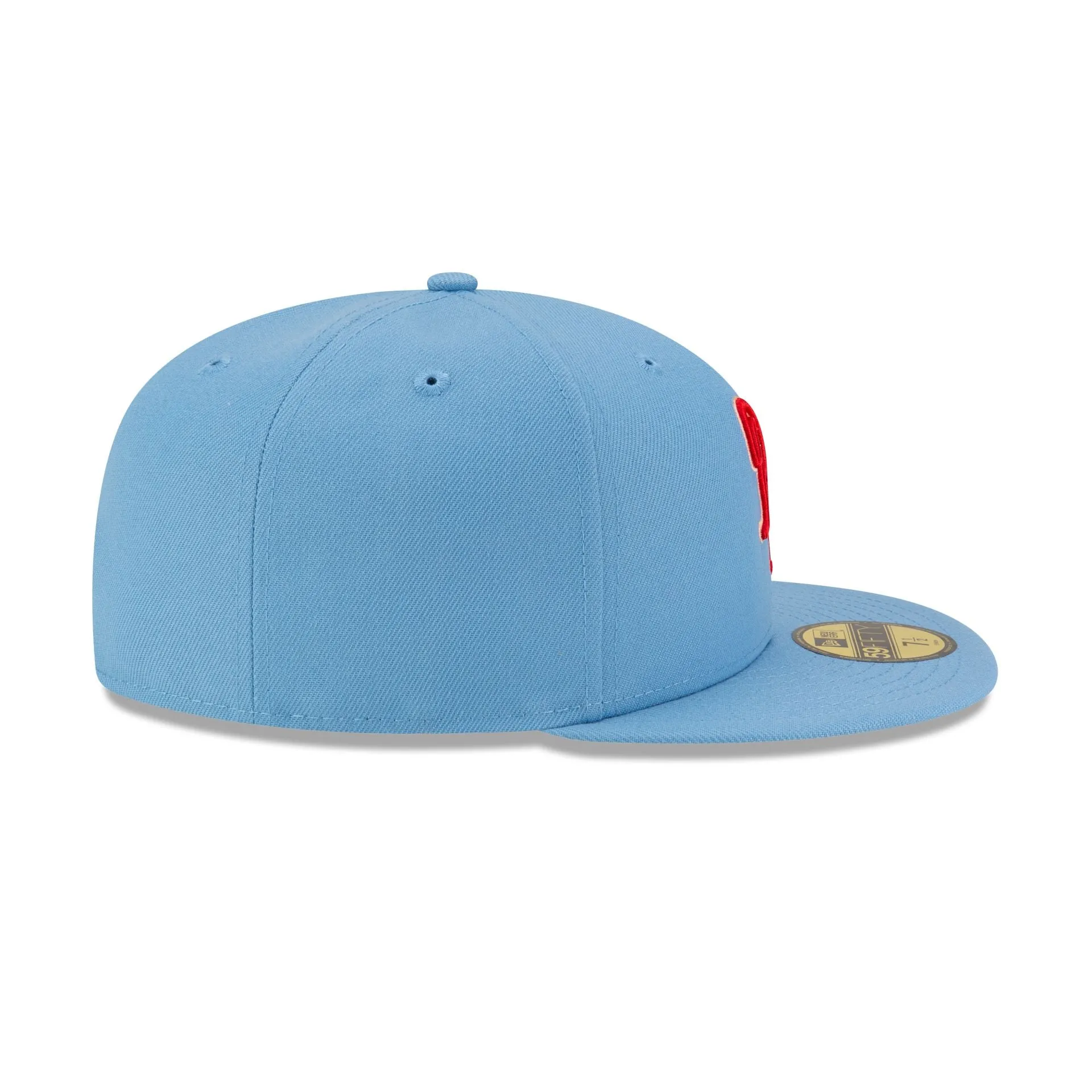 Puerto Rico Sky Blue Alt 59FIFTY Fitted Hat sold by New Era product image thumbnail 5