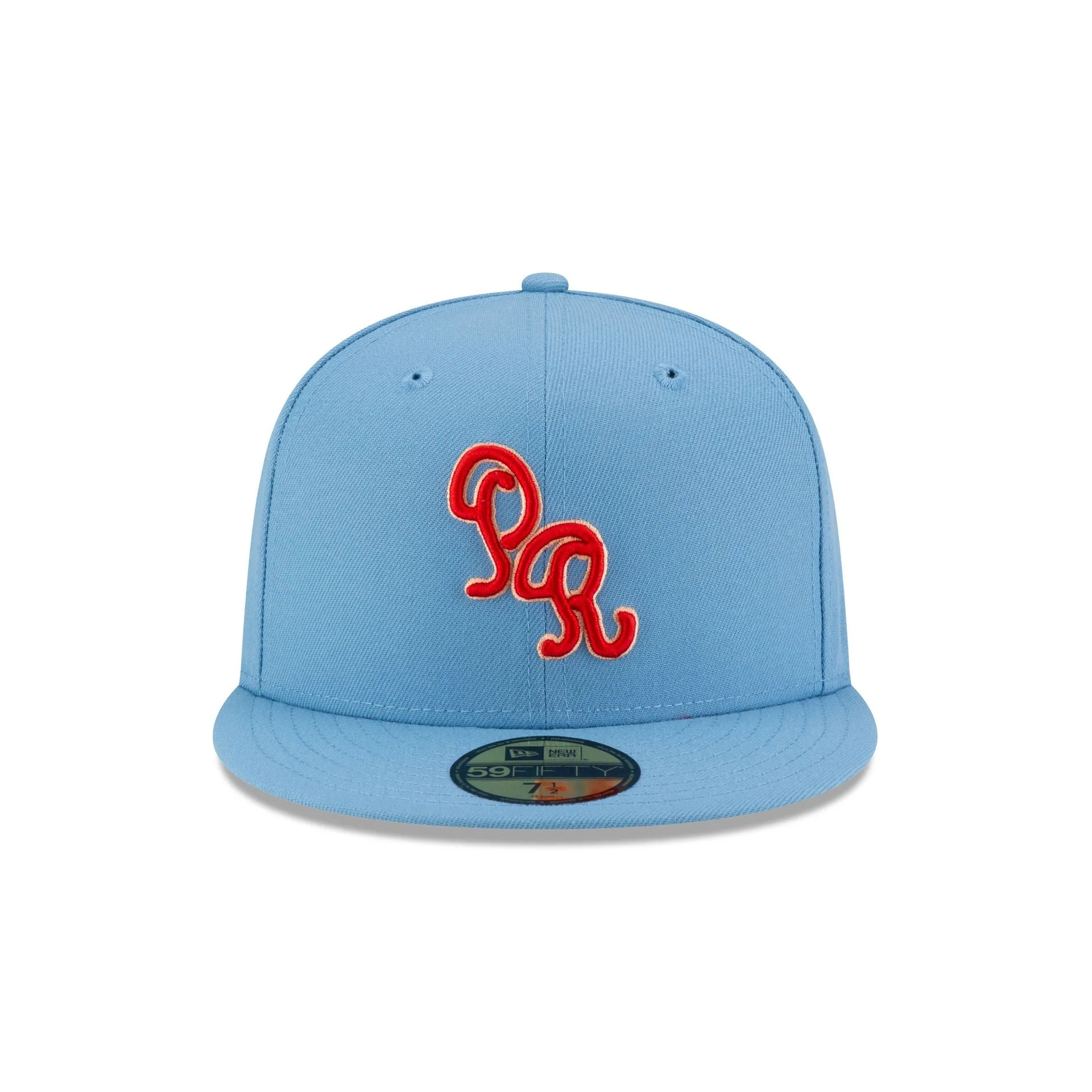 Puerto Rico Sky Blue Alt 59FIFTY Fitted Hat sold by New Era product image thumbnail 2