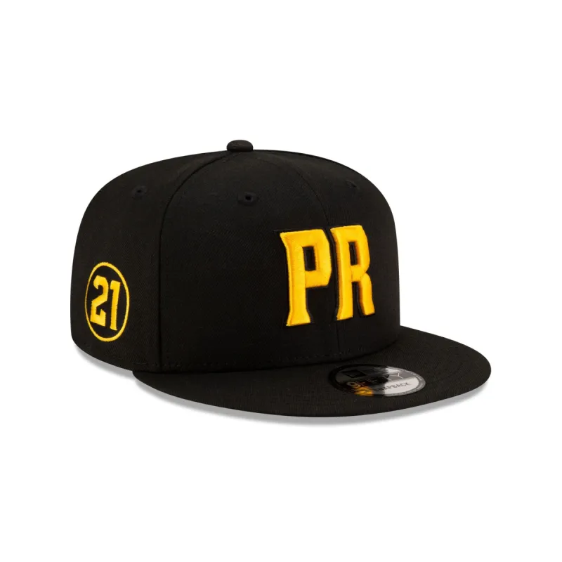 Puerto Rico Black 9FIFTY Snapback Hat sold by New Era
