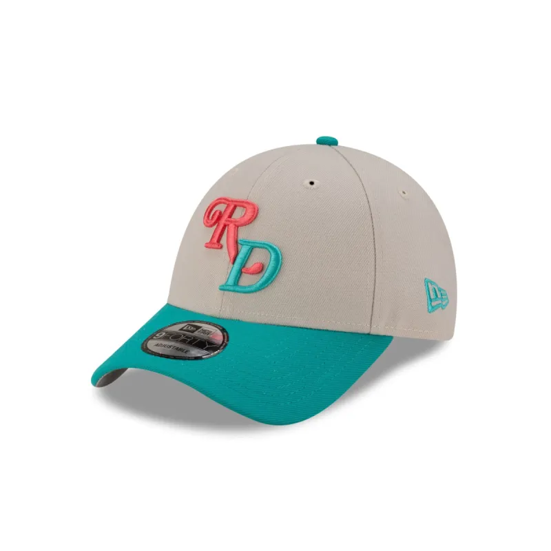 Dominican Republic Teal Script Alt 9FORTY Snapback Hat sold by New Era