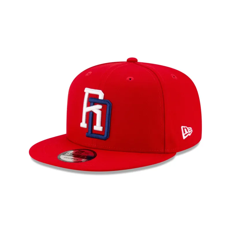 Dominican Republic Red 9FIFTY Snapback Hat sold by New Era