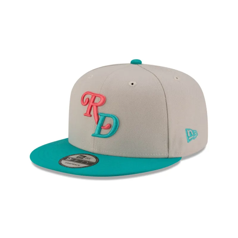 Dominican Republic Teal Script 9FIFTY Snapback Hat sold by New Era