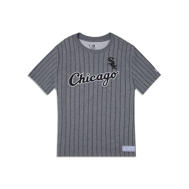 Chicago White Sox Striped Gray T-Shirt sold by New Era