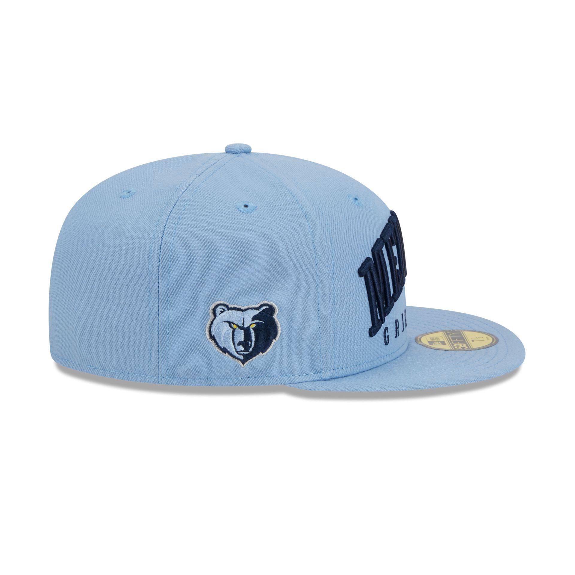 Memphis Grizzlies Sport Night Wordmark 59FIFTY Fitted Hat sold by New Era product image thumbnail 4