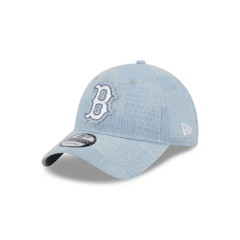 Boston Red Sox Patch Denim 9TWENTY Adjustable Hat sold by New Era