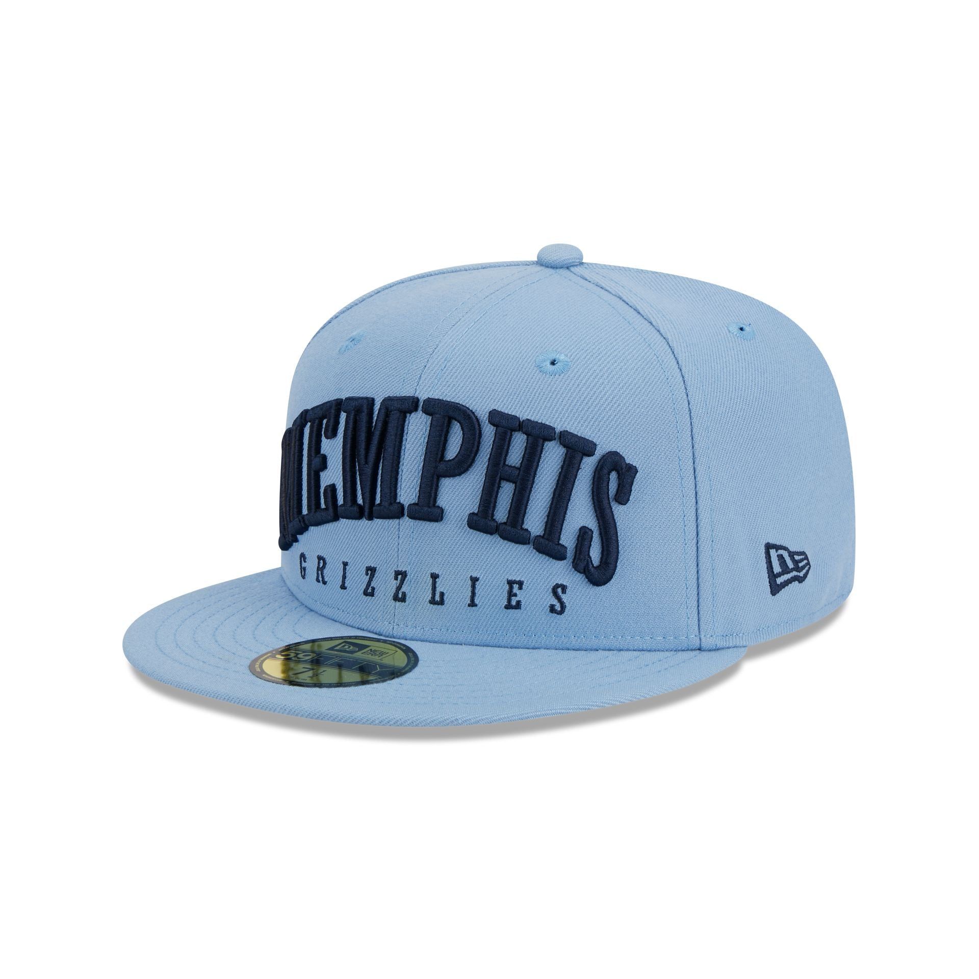 Memphis Grizzlies Sport Night Wordmark 59FIFTY Fitted Hat sold by New Era product image thumbnail 3