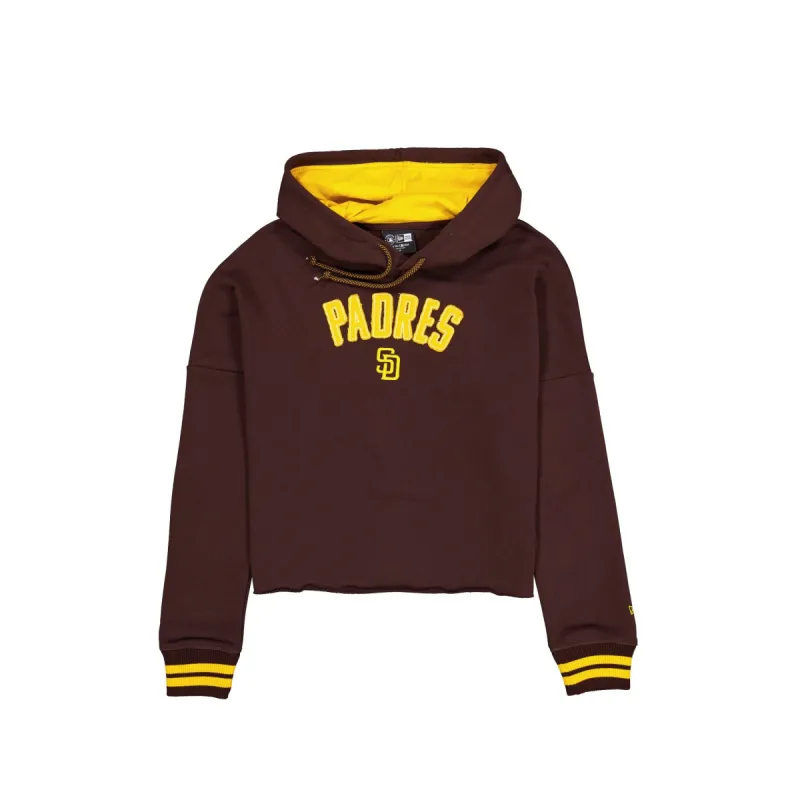 San Diego Padres Sport Night Brown Women's Hoodie sold by New Era