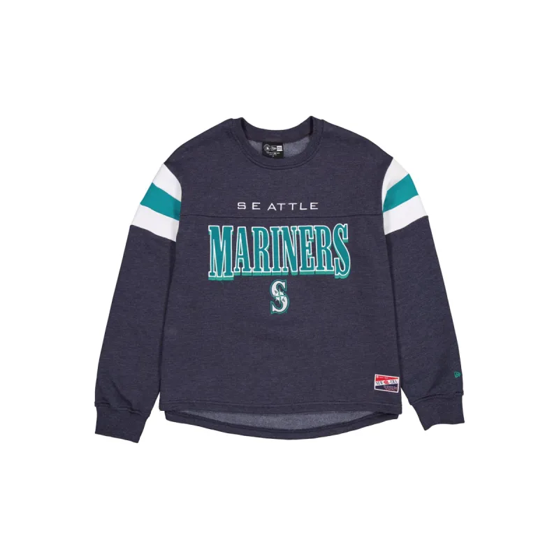 Seattle Mariners Throwback Women's Crewneck sold by New Era