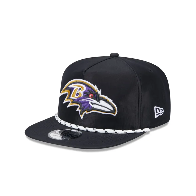 Baltimore Ravens Team Rope Golfer Hat sold by New Era