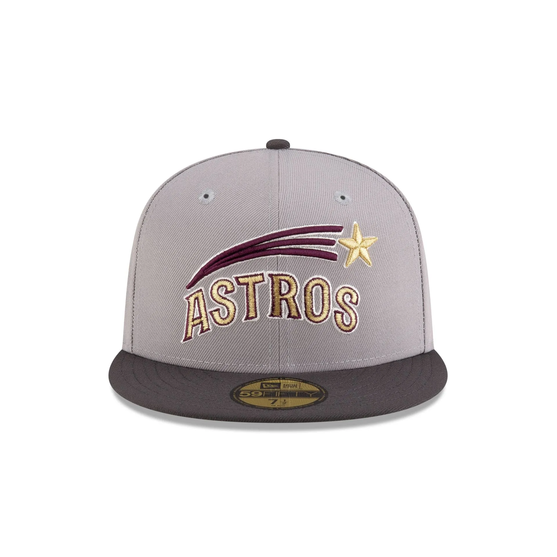 Just Caps Graphite Maroon Houston Astros 59FIFTY Fitted Hat sold by New Era product image thumbnail 2