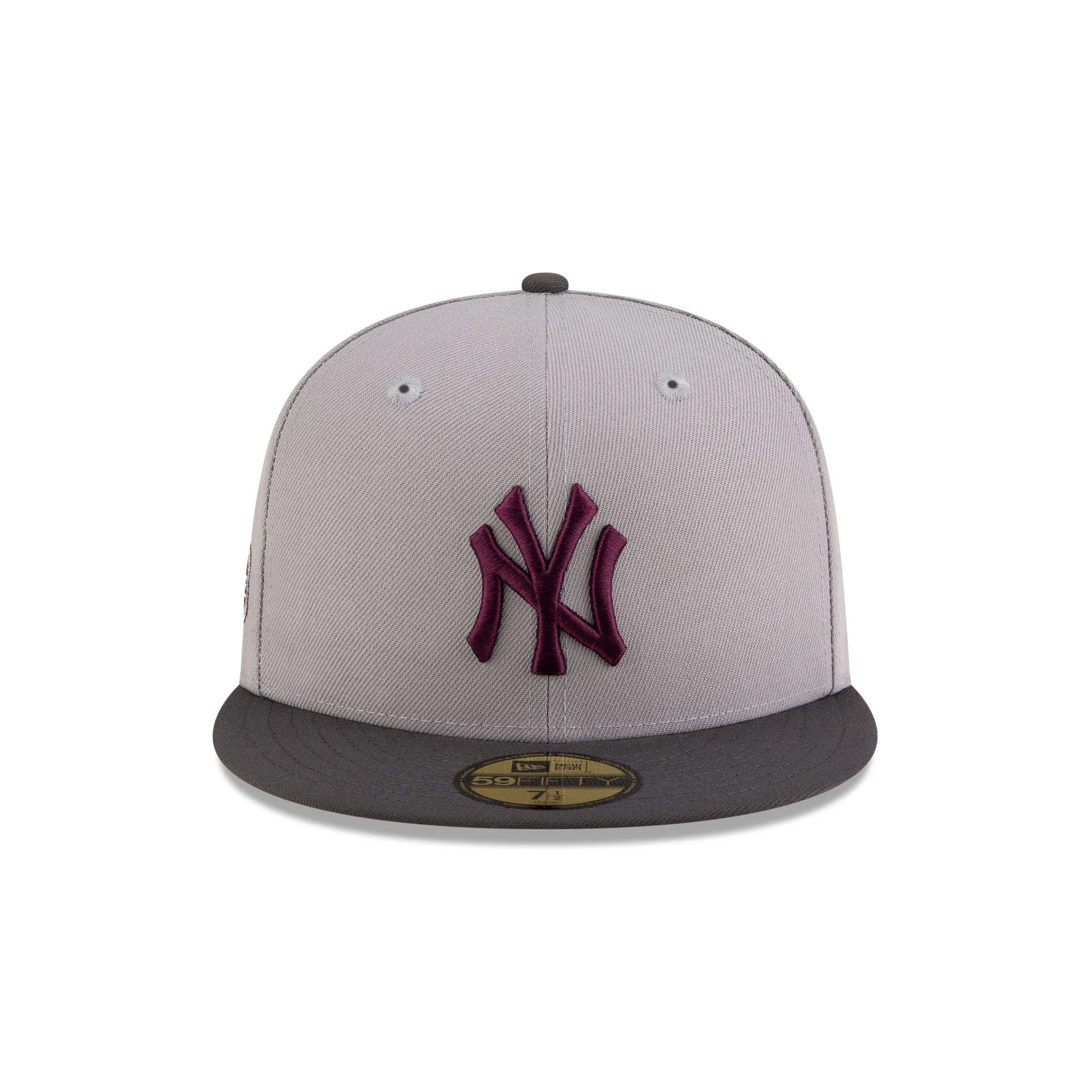 Just Caps Graphite Maroon New York Yankees 59FIFTY Fitted Hat sold by New Era product image thumbnail 2